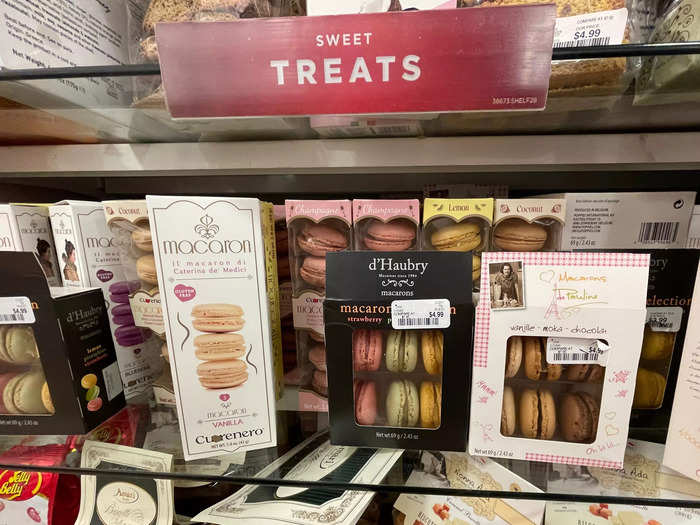 The cookies at HomeGoods make great desserts or gifts.