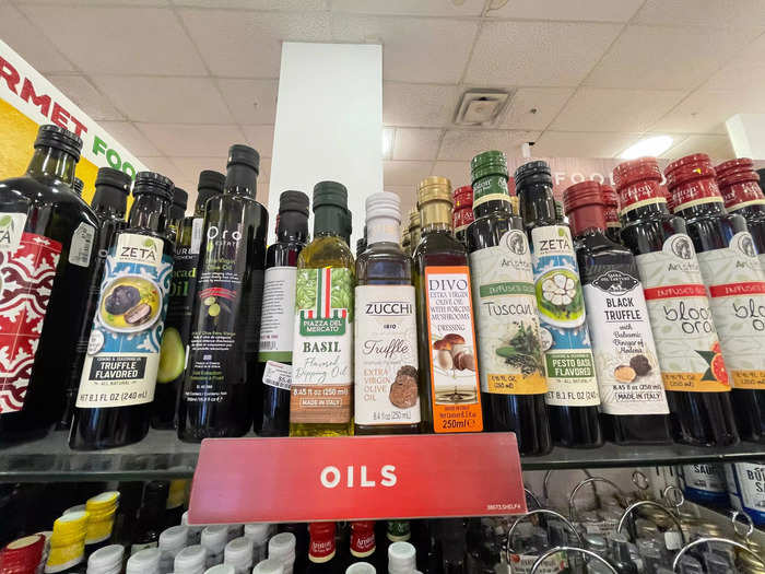 HomeGoods is a great place to find quality cooking oils.