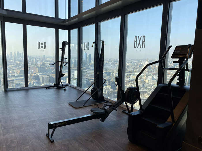 BXR City is a brand new gym in London.