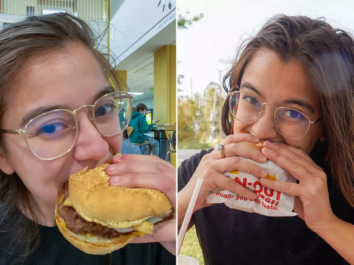 In-N-Out Burger, a California chain with a large following in Texas, served the best fast food cheeseburger I