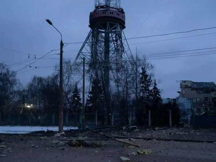 Russian forces attacked the tower, knocking out broadcasting in Ukraine