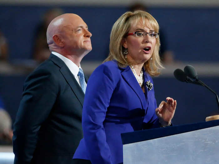 Congresswoman Gabby Giffords was diagnosed with aphasia after she was shot during a constituent meeting in 2011.