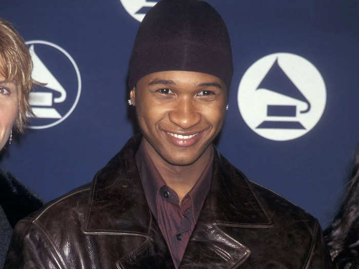 Usher first went to the Grammys in 1998.