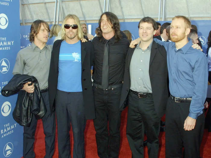 The Foo Fighters have been going to the Grammys since 1996.