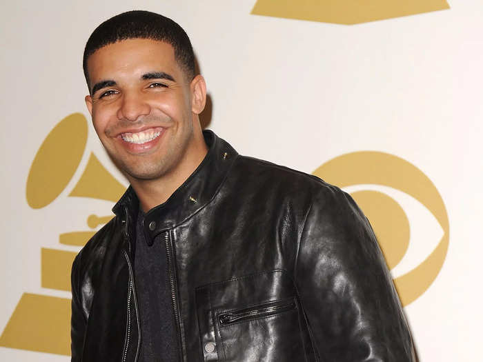 Drake walked his first Grammys red carpet in 2010.