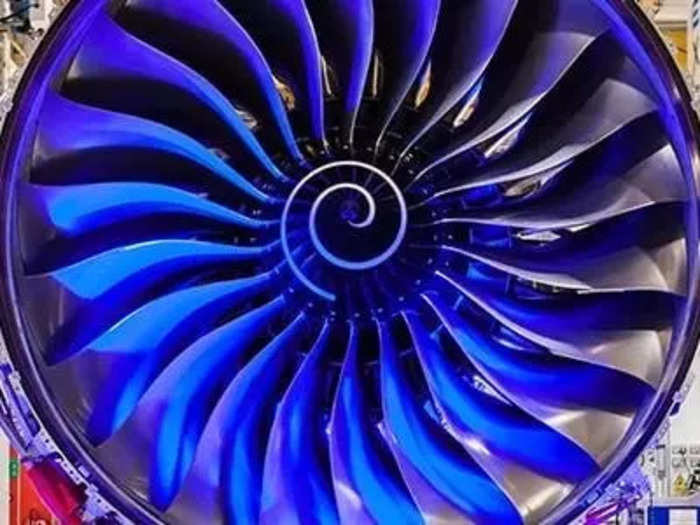 The plane is powered by two Rolls-Royce Trent XWB engines, which reduce fuel burn and CO2 emissions by 25% compared to previous-generation widebody aircraft, Etihad said.