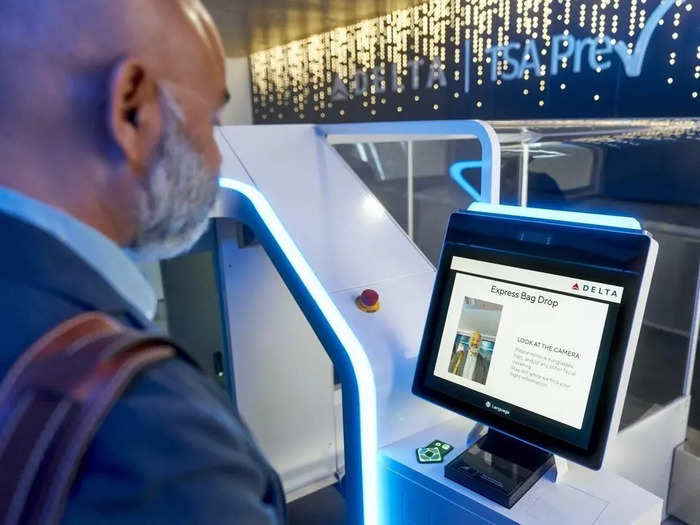 As part of the security upgrades, Delta passengers will also be able to use facial recognition technology to check bags hands-free. Similar options are already available at the carrier