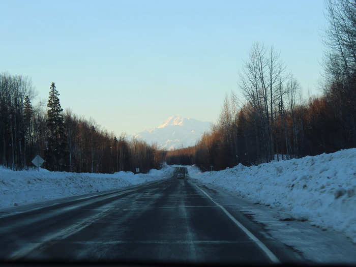 Driving in and around Anchorage was shockingly doable.