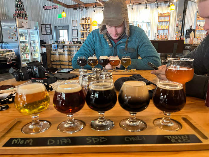 The parts of Alaska I visited had strong local brew scenes — and the size of the flight pours didn
