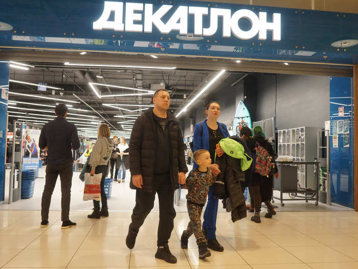 Sports giant Decathlon — which shares the same parent company as Auchan — recently reversed a decision to keep stores running, citing "supply conditions" which had forced the retailer to halt operations.