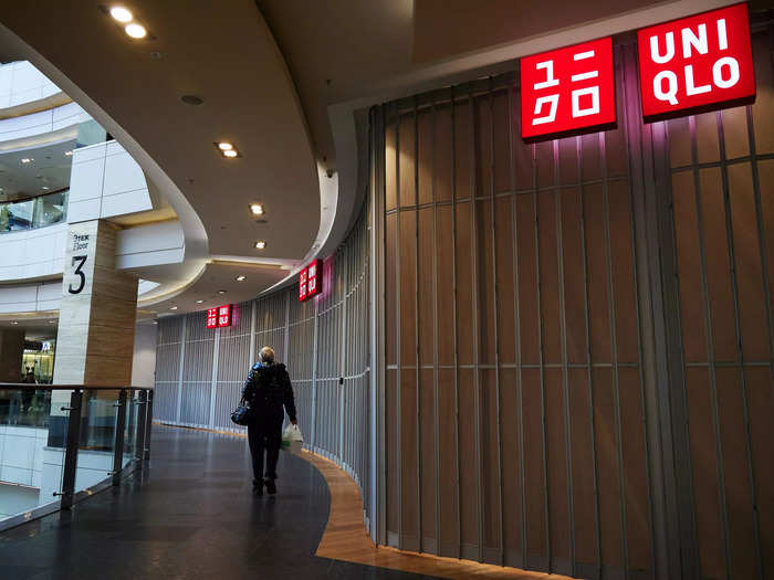 Other companies had to abandon initial plans to keep stores open. Uniqlo
