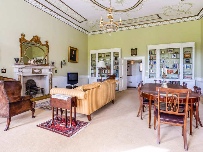 While most of the townhouses on the Royal Crescent are now converted into apartments, finding one for sale is "few and far between," Heather said.