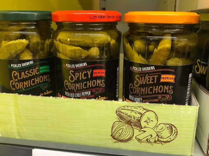 Coming in three varieties, these tiny pickles are a huge crowd-pleaser.