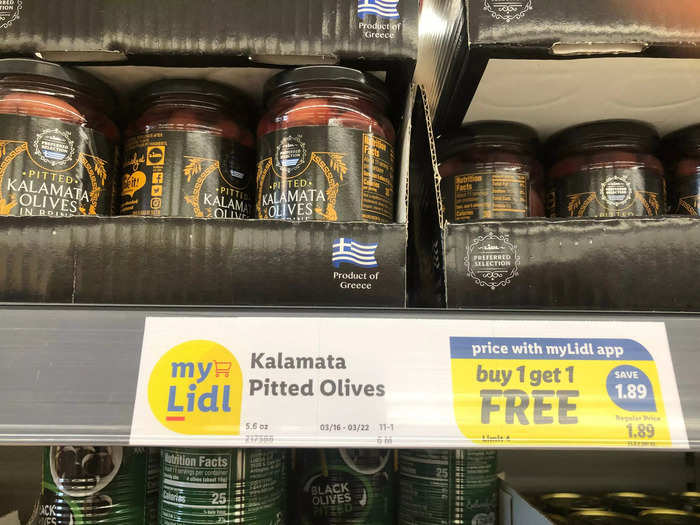 Olive and tuna lovers can unite at Lidl.