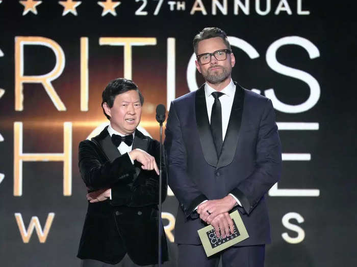 Ken Jeong (5 feet 4 inches) and Joel McHale (6 feet 4 inches) starred together on the sitcom "Community," where they became "thick as thieves."