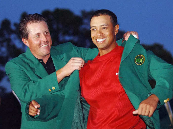 Also, if a player wins more than one Masters, he does not receive a second green jacket unless his size changes considerably.