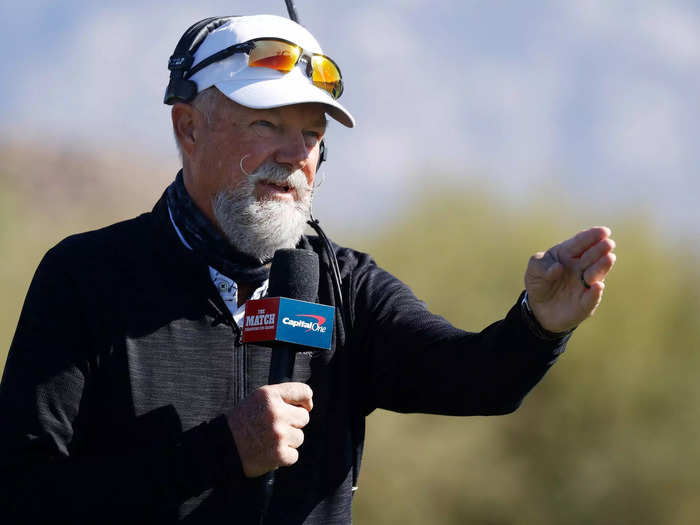 The Masters banned CBS broadcaster Gary McCord in 1995 for saying, "They don