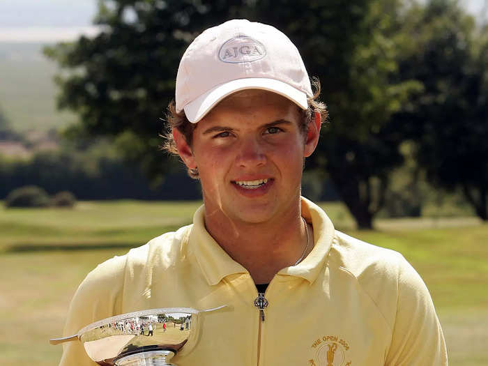 Patrick Reed in 2006 (age 15)