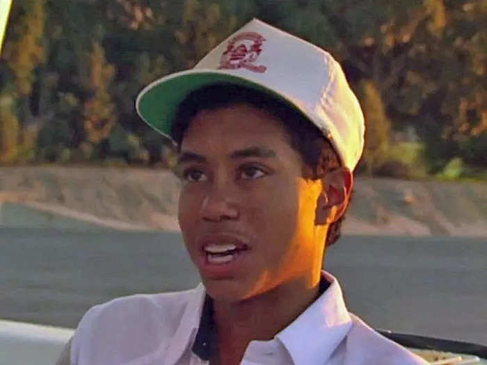 Tiger Woods in 1990 (age 14).