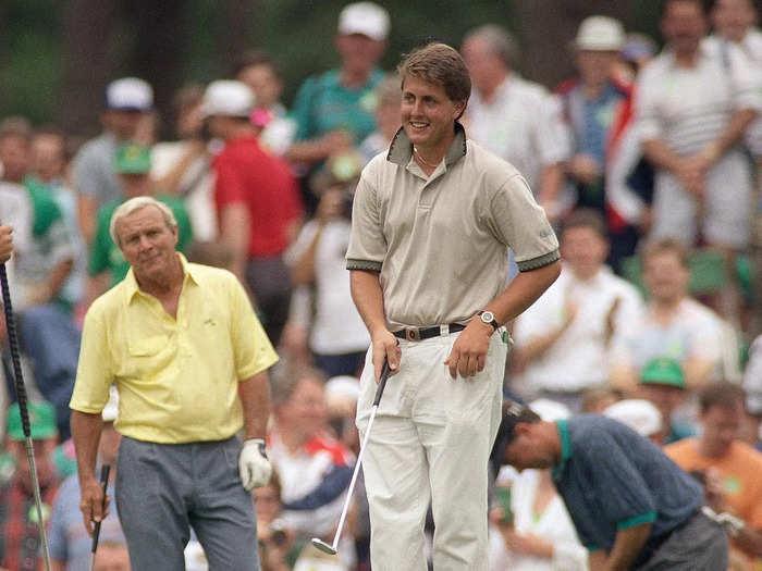 Phil Mickelson in 1991 (age 20).