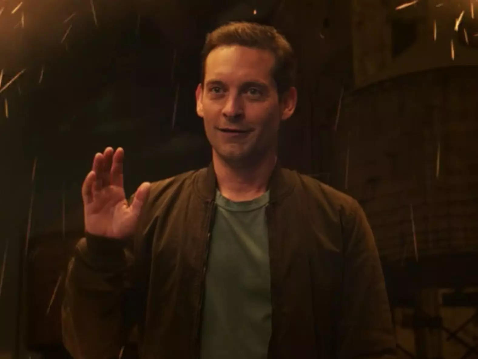 Tobey Maguire as Peter Parker in "Spider-Man: No Way Home."