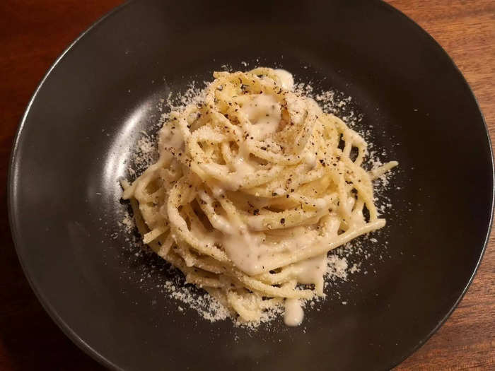 This cacio e pepe recipe might break Roman traditions but the vegetarian dish will be my go-to quick lunch for years to come.