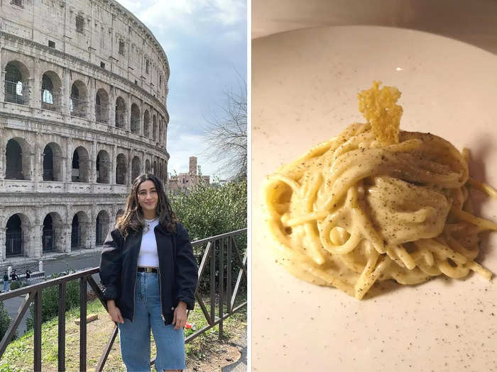 I tried cacio e pepe in Rome a number of times in Rome but I