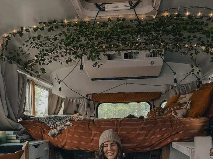 Heather McLarry never grew up traveling. Today, she travels full-time in a camper.