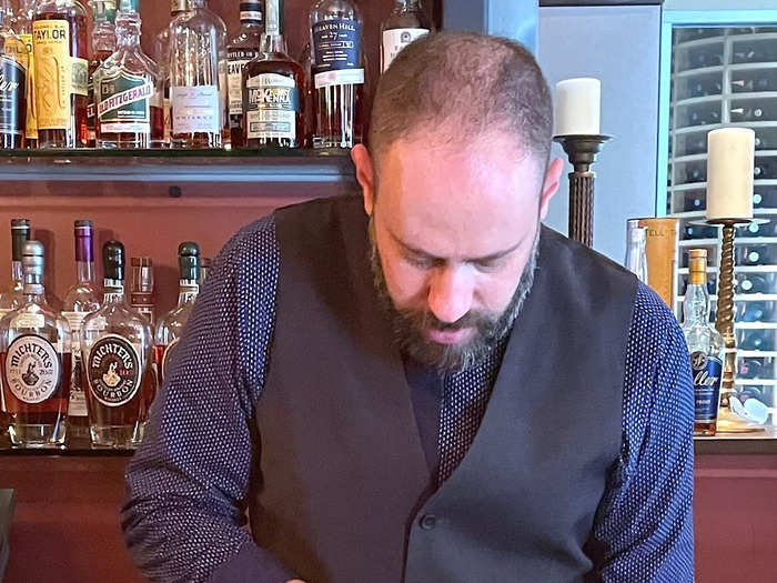 As I sipped my fresh cocktail, Stodel began preparing "The $100 Margarita" and revealed how he came up with Providence