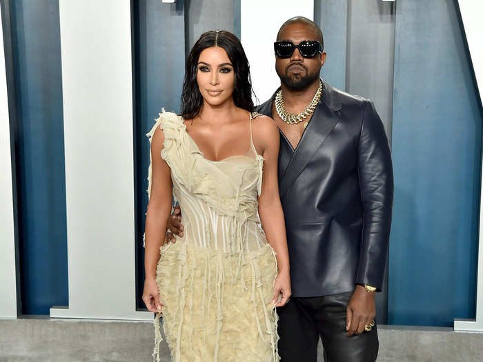 Kim Kardashian and Kanye West