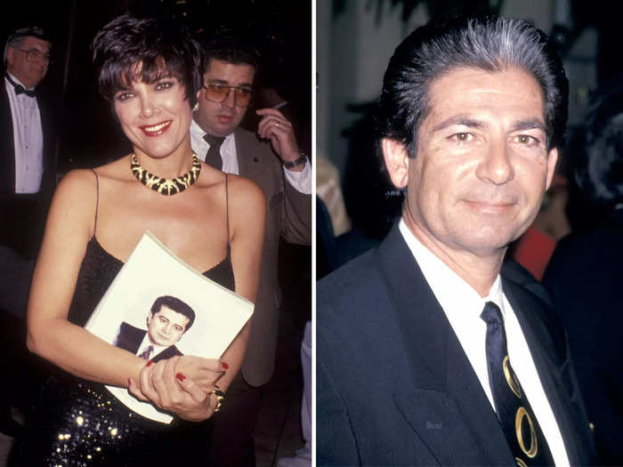 Kris Jenner and the late Robert Kardashian had a "big wedding" way back in 1978.