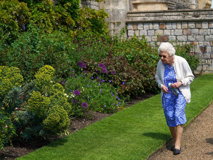 On June 9, she received a flower named after Prince Philip from the Royal Horticultural Society.