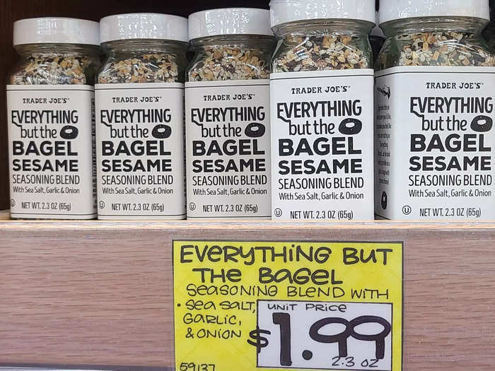 Everything But the Bagel seasoning makes everything better.