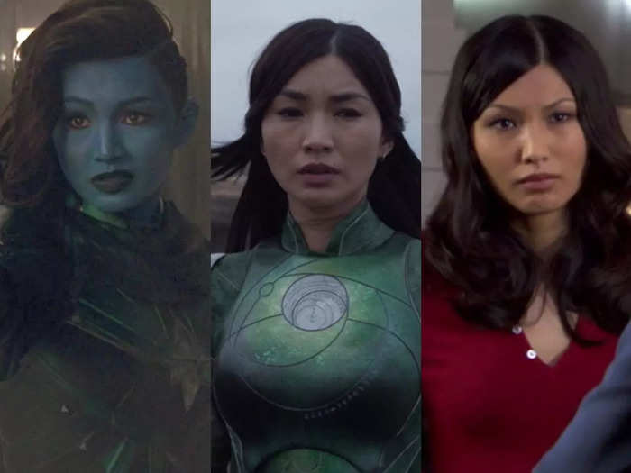 Gemma Chan is now known for her two roles in the MCU, but prior to that, she appeared in a 2009 holiday special of "Doctor Who" alongside Tennant.