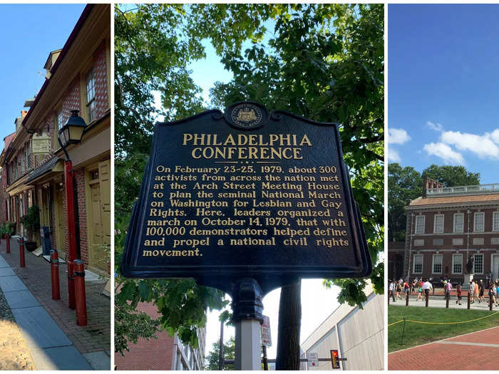 The City of Brotherly Love has history everywhere you turn.