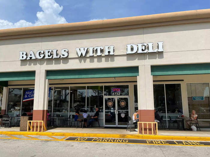 Finally, we stopped by Bagels With Deli.