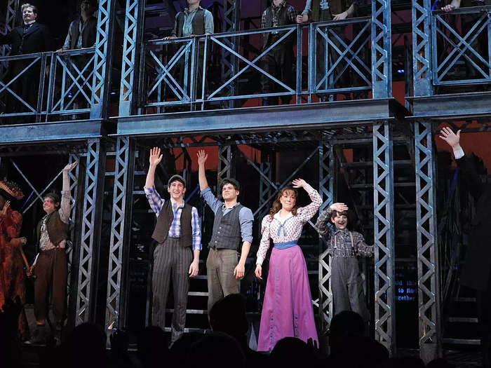 "The Truth About the Moon" was never supposed to be in the "Newsies" movie.