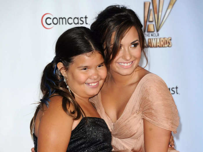 Demi Lovato stood up for their younger sister, Madison De La Garza, when online bullies attacked her back in 2014.