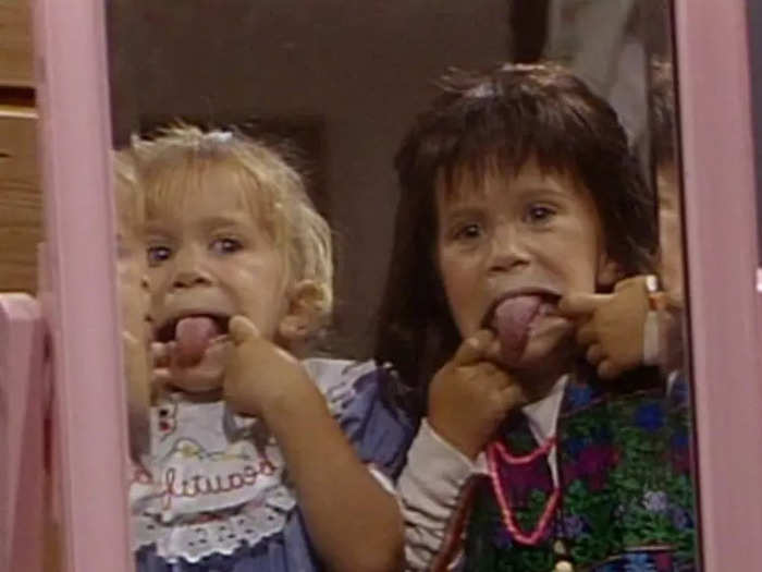 Another famous set of twins, Mary-Kate and Ashley Olsen, got their start on "Full House."