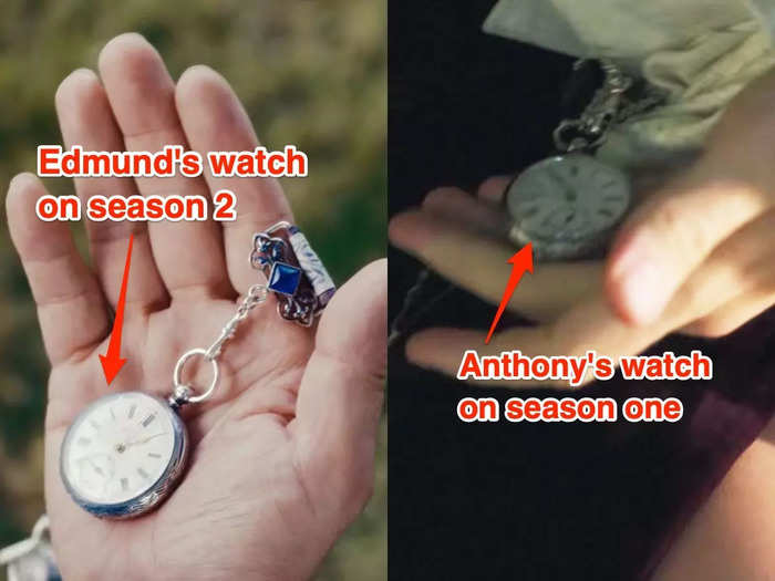 Anthony is frequently seen holding his late father