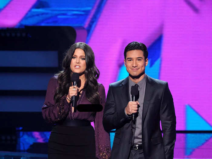 Khloe joked about an accidental exposure moment while co-hosting "The X Factor" in 2012.