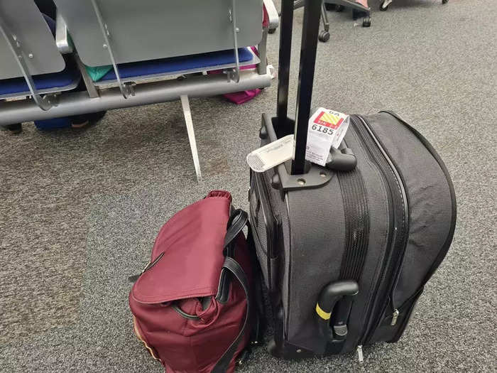 For the five-night voyage, I brought a carry-on suitcase and a backpack.