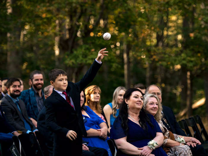 Other personal and unique elements helped bring the wedding to life.