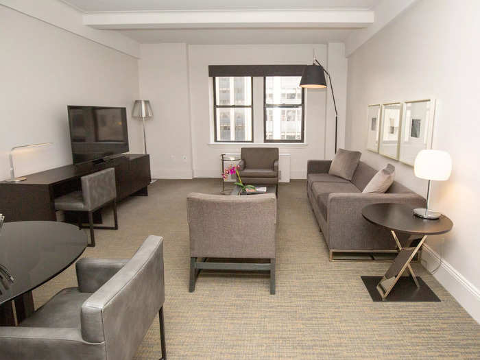 Like other Aka locations, the Central Park outpost is lined with studios, penthouses, and one to three-bedroom suites.