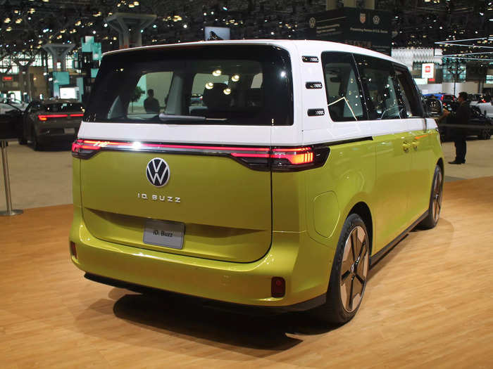 The ID.Buzz takes the basic design of Volkswagen