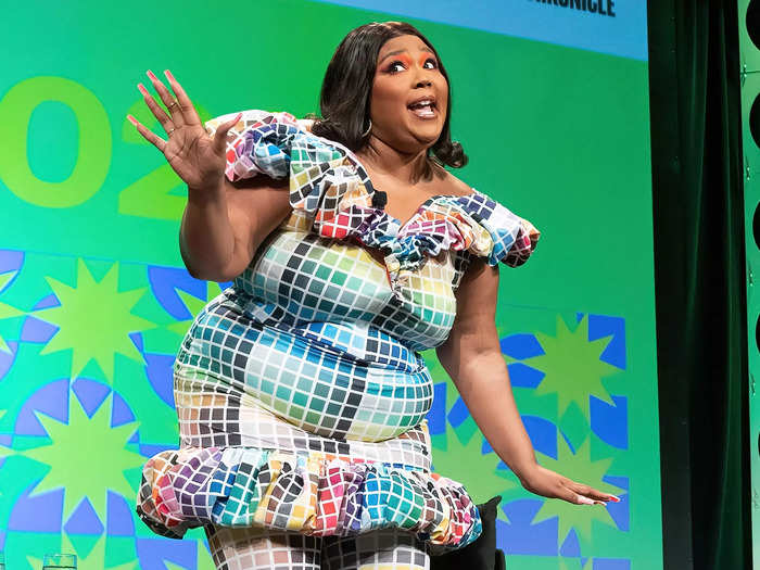 Lizzo wore every color under the sun at SXSW 2022 in Austin, Texas.