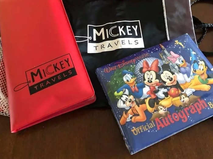 With character meet-and-greets back at Disney, autograph books fit into her family