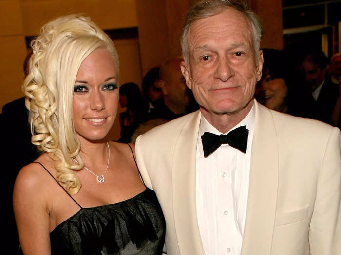 Kendra Wilkinson also dated Hefner while starring on "Girls Next Door."