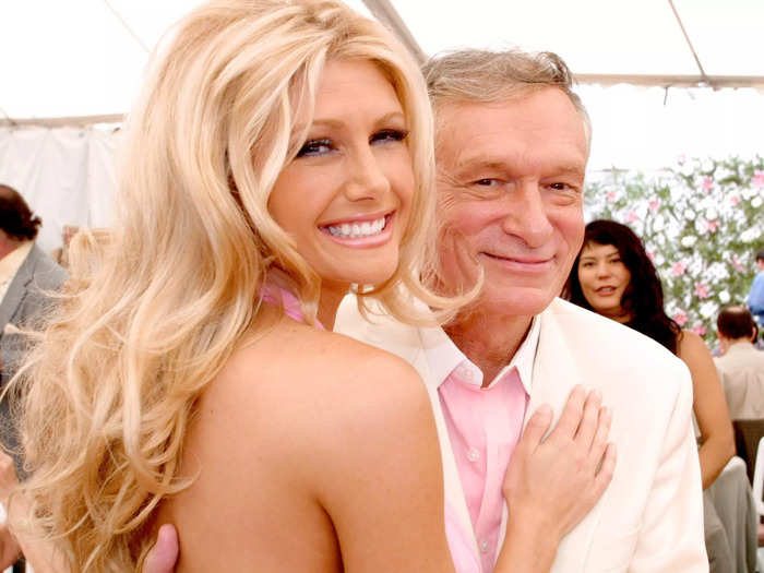 Actress Brande Roderick was another of Hefner