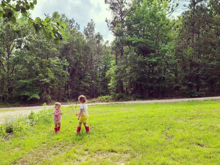 Cidni got into prepping because of the pandemic, when she ran out of formula for her baby, Emma, now two and a half (left).